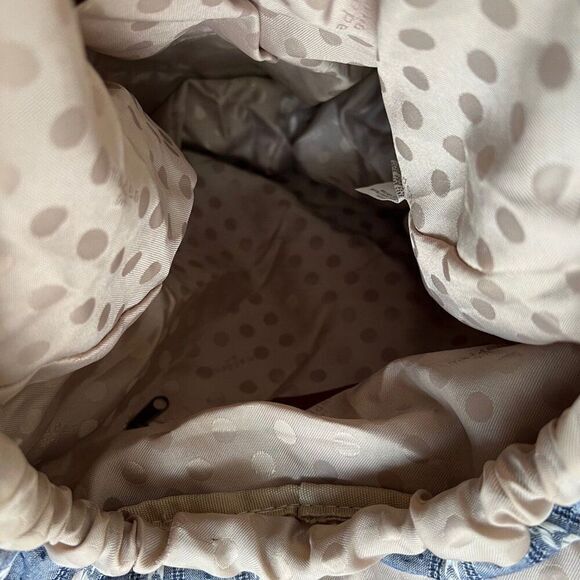 Madden‎ Girl Backpack  Denim Chambray Vegan Leather - Picture 6 of 13